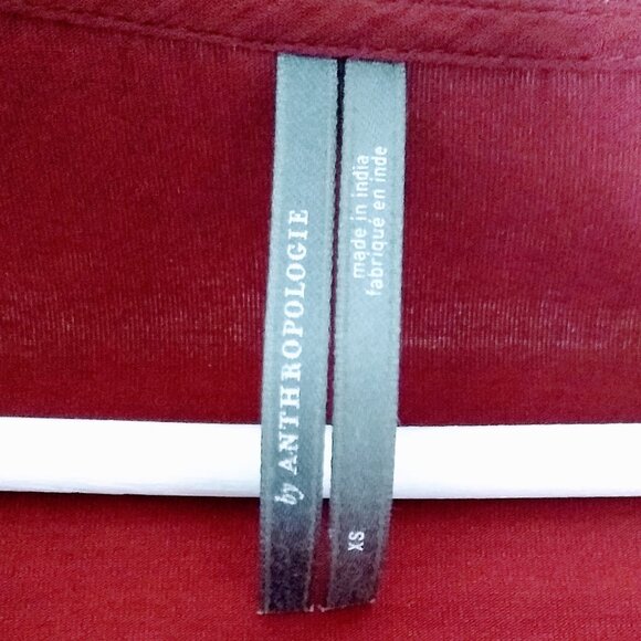 ANTHROPOLOGIE Floral Embroidered Lace long Sleeve Top Blouse - Picture 14 of 16